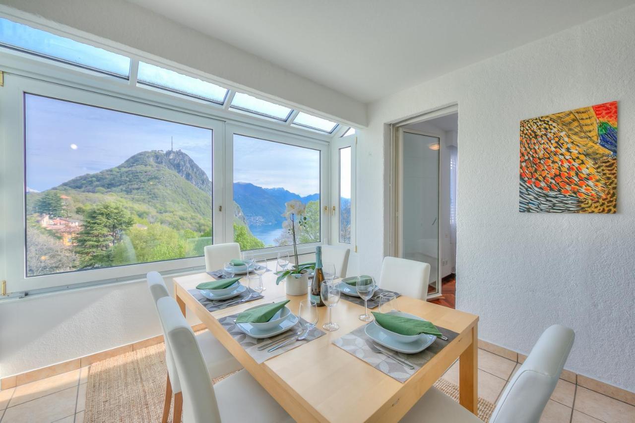 Residenza Parco Carona - Happy Rentals Lugano Zewnętrze zdjęcie